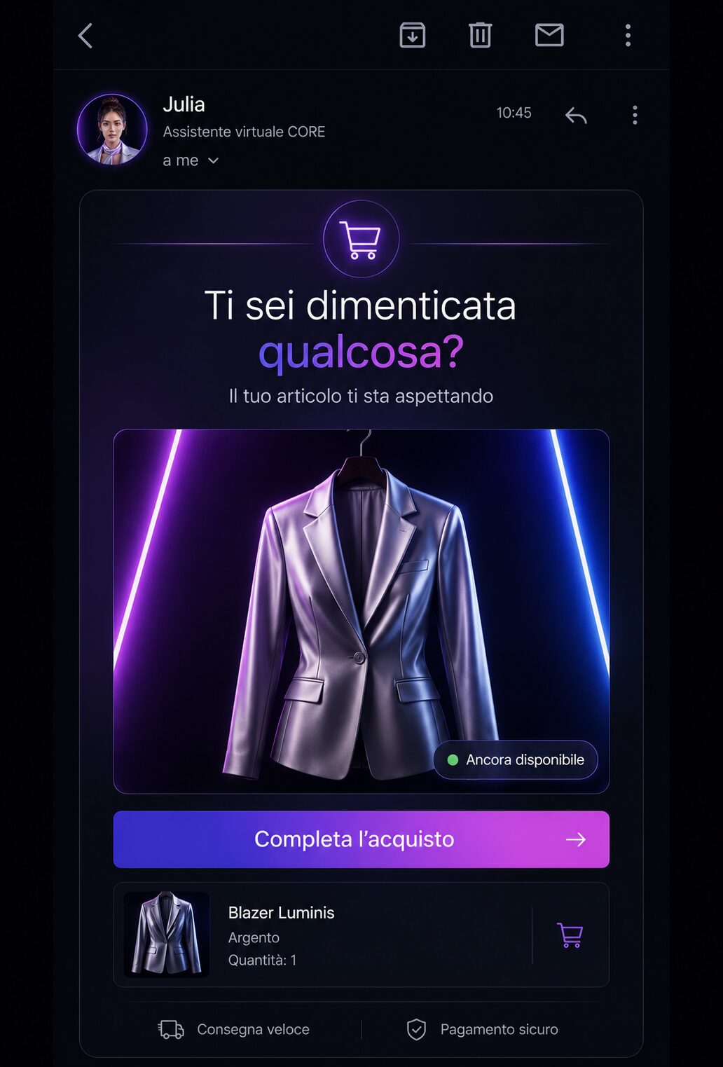 Esempio CORE 2