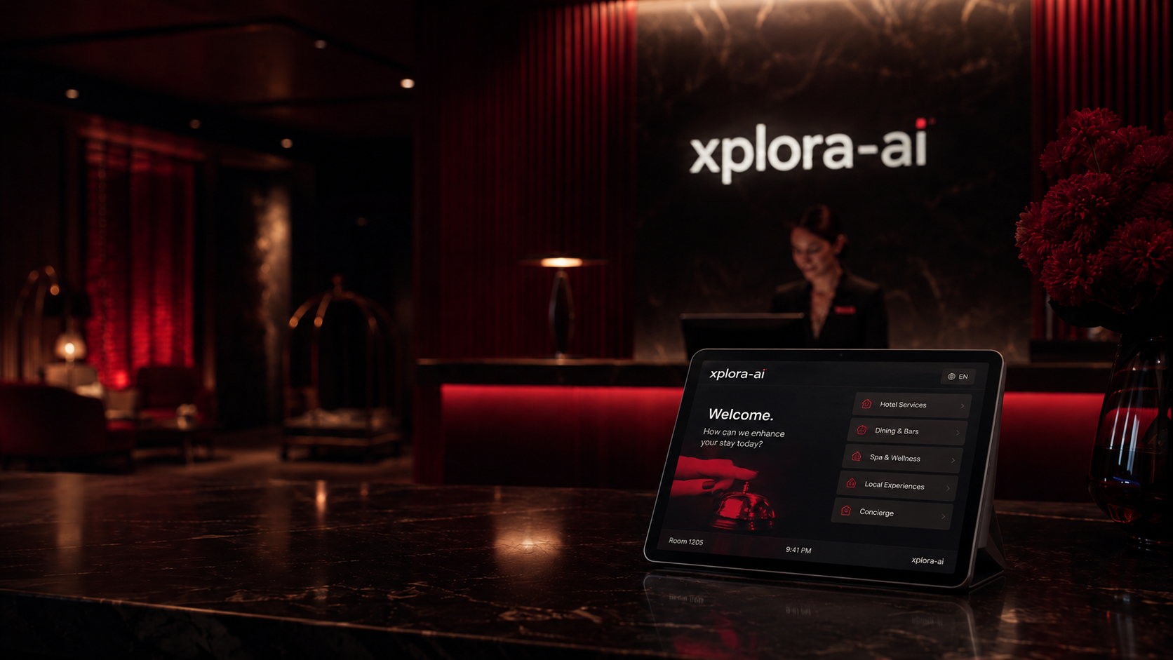 Xplora-AI, AI per hotel in reception